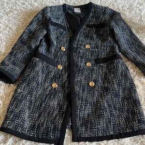 Tweed Blazer Dress New